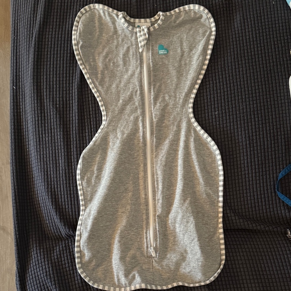 Love to Dream Gray Swaddle